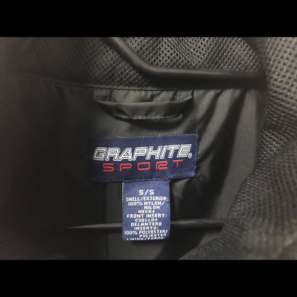 Nice Sporty Lightweight Nylon Zipper Graphite Sport Jacket! - Picture 7 of 8